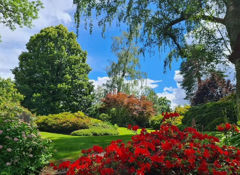 Jardins de Callunes, Ban-de-Sapt, France, France